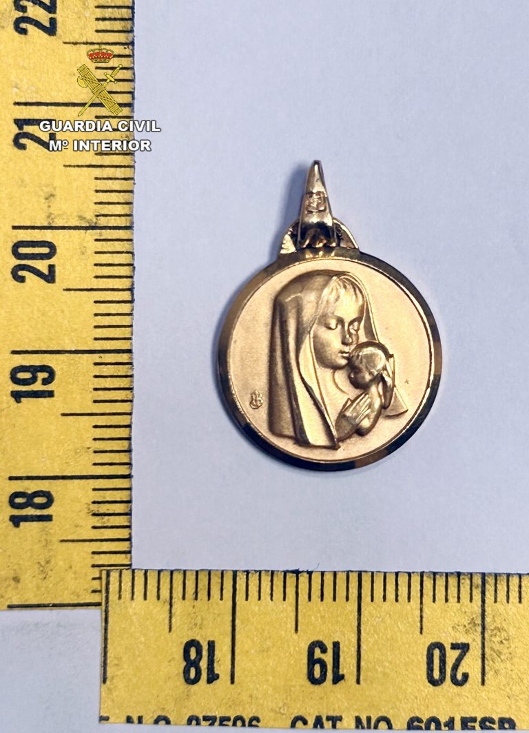 Guardia Civil detiene a un vecino de Archena por hurtar joyas