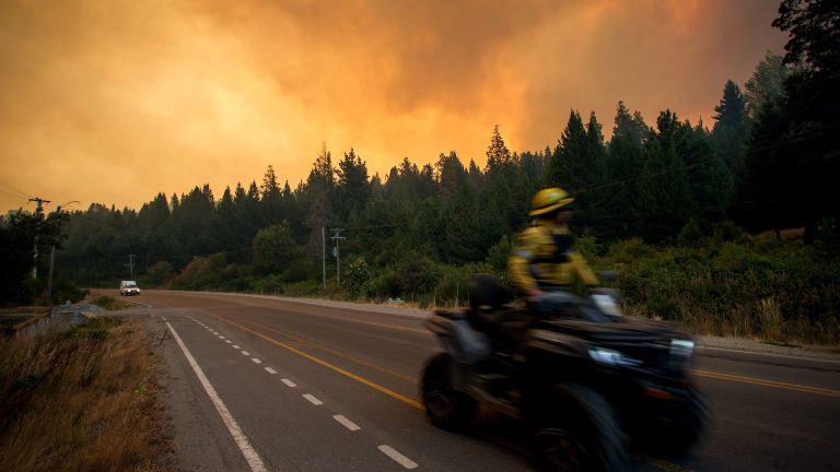 Una ola de incendios forestales en la Patagonia argentina deja un muerto y arrasa ya más de 37.000 hectáreas