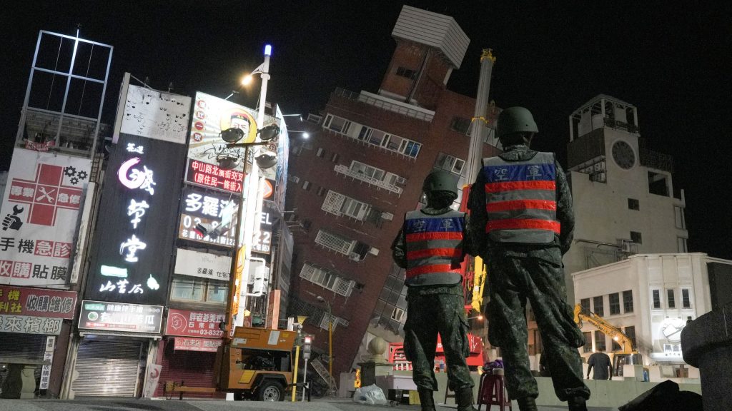 Nueve muertos y más de 900 heridos en Taiwán en el peor terremoto en 25 años