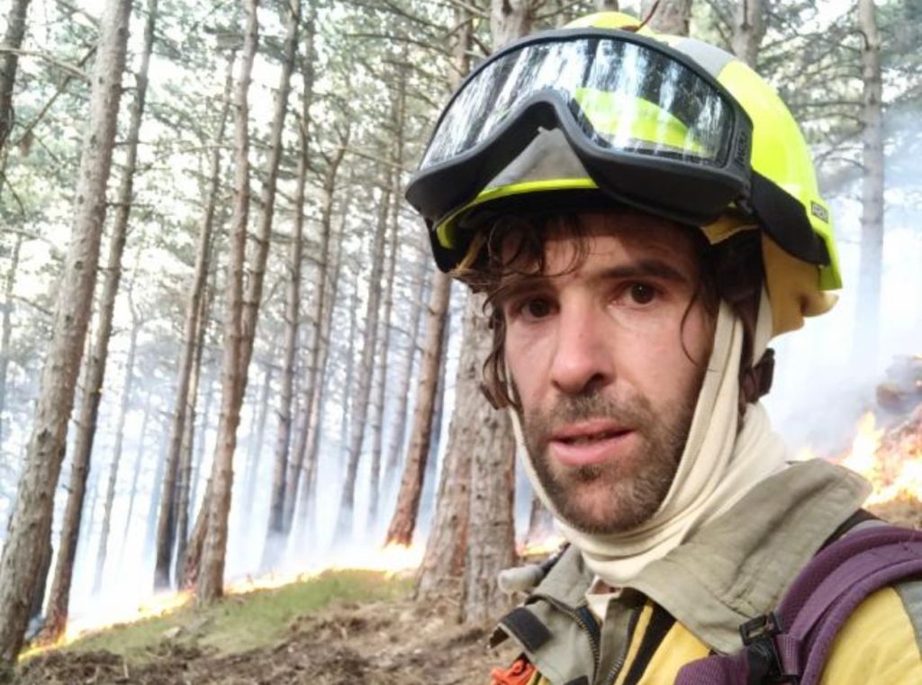 El yin y el yang; nieve en invierno, fuego en verano