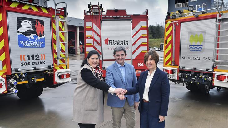 Gipuzkoa, Araba y Bizkaia fortalecen la coordinación de sus servicios de emergencia para responder eficazmente en zonas limítrofes