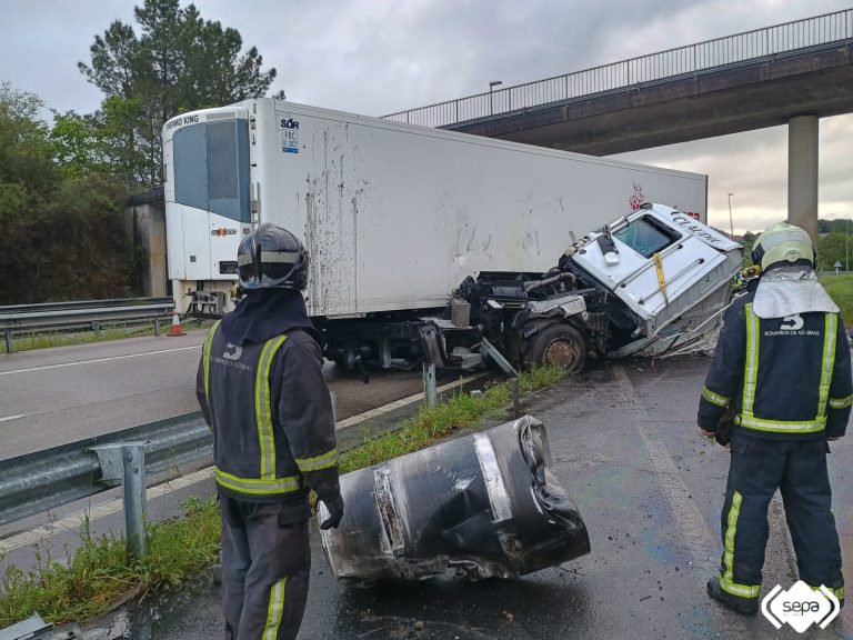 ACCIDENTE DE TRAFICO EN SIERO