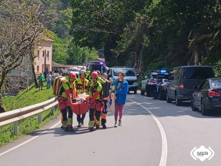 ACCIDENTE DE TRAFICO EN BELMONTE DE MIRANDA