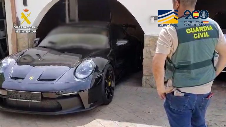 Recuperan más de 130 coches de alta gama robados en la Unión Europea y matriculados en España