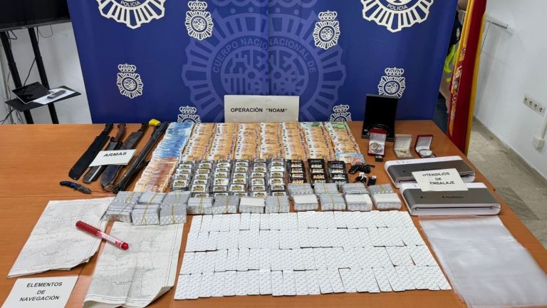 Desarticuladas dos redes vinculadas al narcotráfico: trata de personas y un macrolaboratorio de cocaína