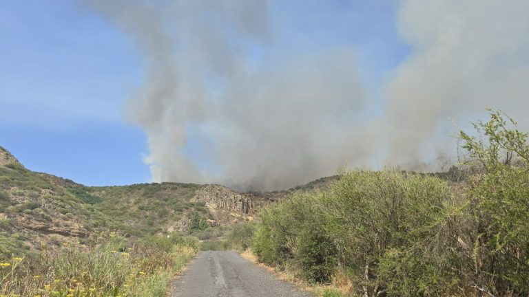 Los vecinos de Valle Arriba, en Tenerife, ya pueden volver a sus casas tras dar por estabilizado el incendio