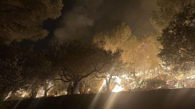 EN DIRECTE | Els bombers confien a estabilitzar l'incendi de Paüls al llarg del matí