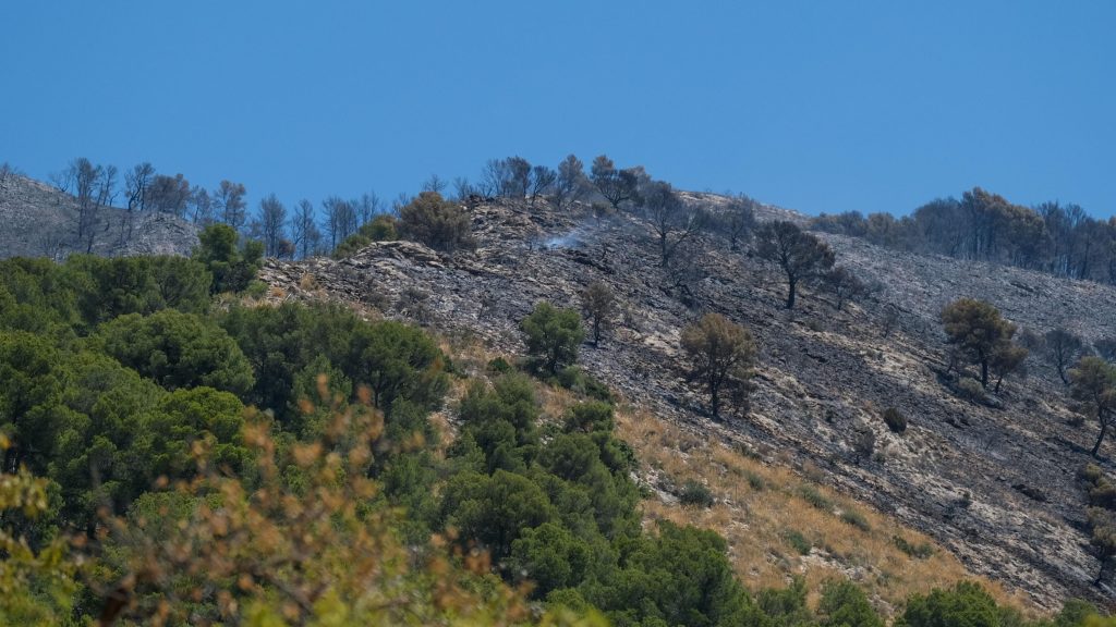 Los bomberos dan por estabilizado el incendio de Ibi, Alicante, y el de Navaluenga, Ávila, evoluciona de forma favorable