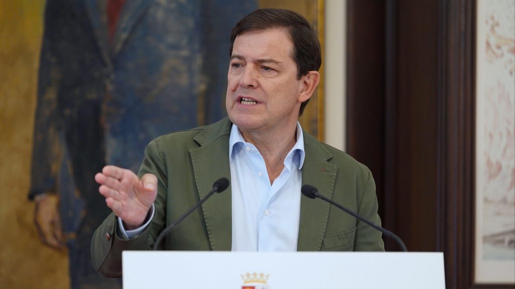 Mañueco comparece por los incendios ante las Cortes de CyL, donde pedirá "trabajar unidos" por la recuperación