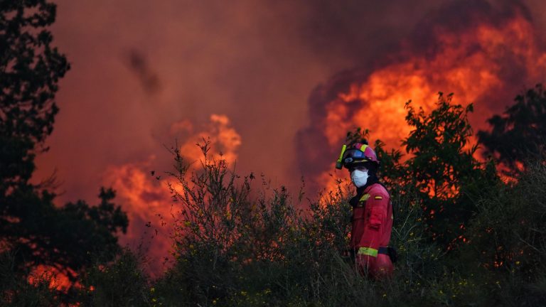 La meteorología ayuda a frenar el avance de las llamas en Ourense, León, Zamora y Cáceres tras diez días sin control