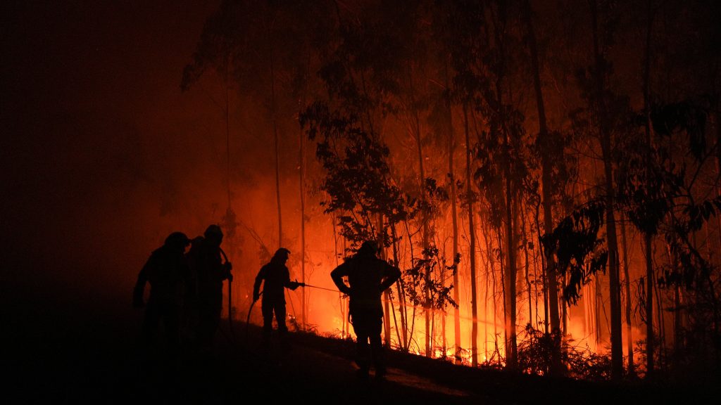 El incendio en el municipio ourensano de Vilardevós queda estabilizado tras quemar 570 hectáreas