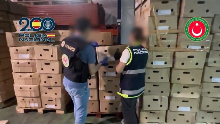 La nueva ruta del polvo blanco: la Policía Nacional frustra la entrada de cocaína desde Ecuador a través de Turquía