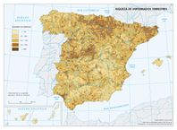 Mapa destacado del Atlas Nacional de España: Formaciones vegetales actuales