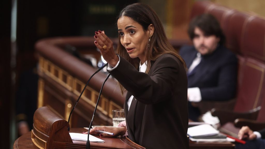 La diputada de Sumar Tesh Sidi presenta una denuncia por amenazas de muerte y mensajes de odio contra ella