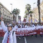 Los médicos catalanes toman las calles este viernes en otra jornada de huelga tras el pinchazo del lunes