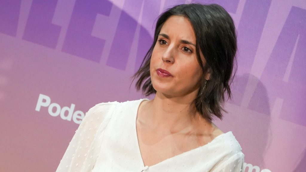 Irene Montero denuncia amenazas de muerte de un grupo neonazi y pide protección al Ministerio del Interior